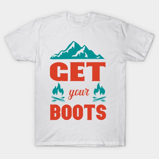 Mountains T-Shirt by Alvd Design